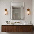 Load image into Gallery viewer, Eloise Scallop Alabaster Wall Sconce
