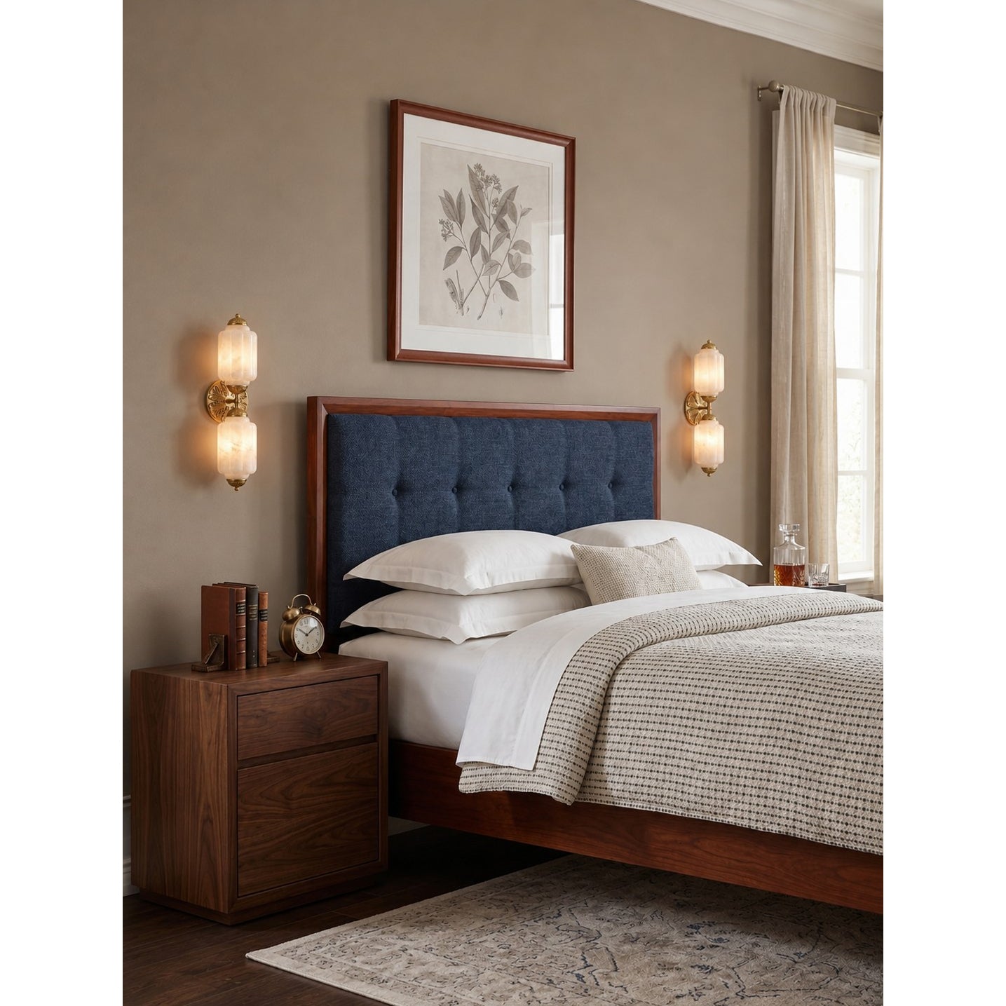 Eloise Scallop Alabaster Wall Sconce