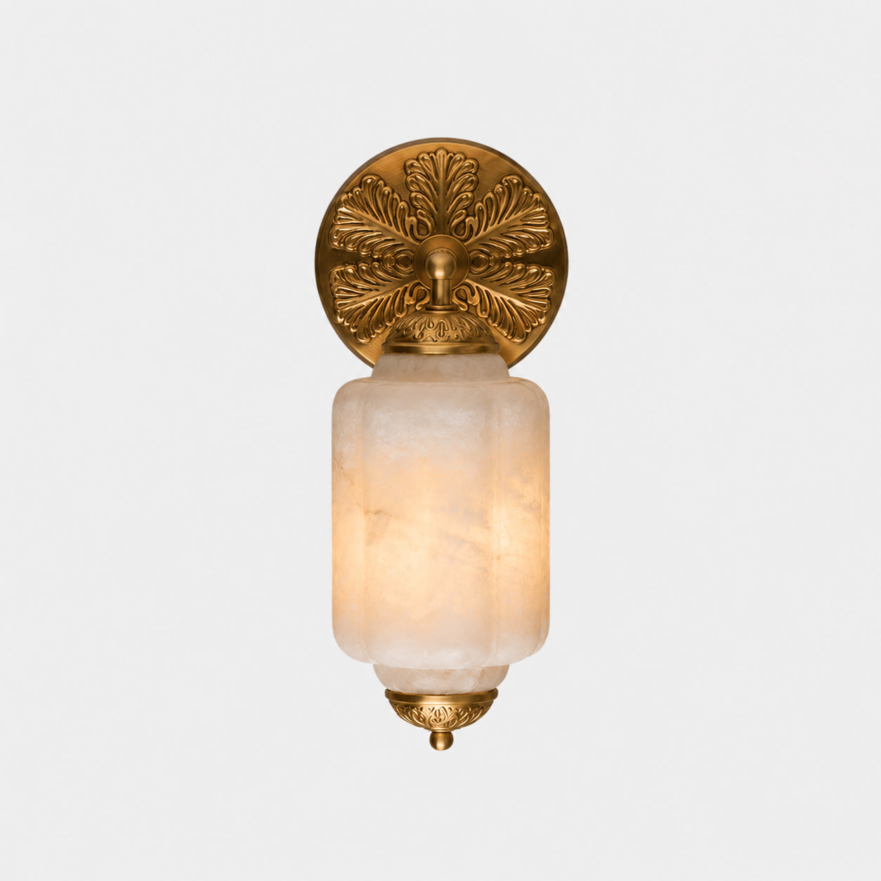 Eloise Scallop Alabaster Wall Sconce