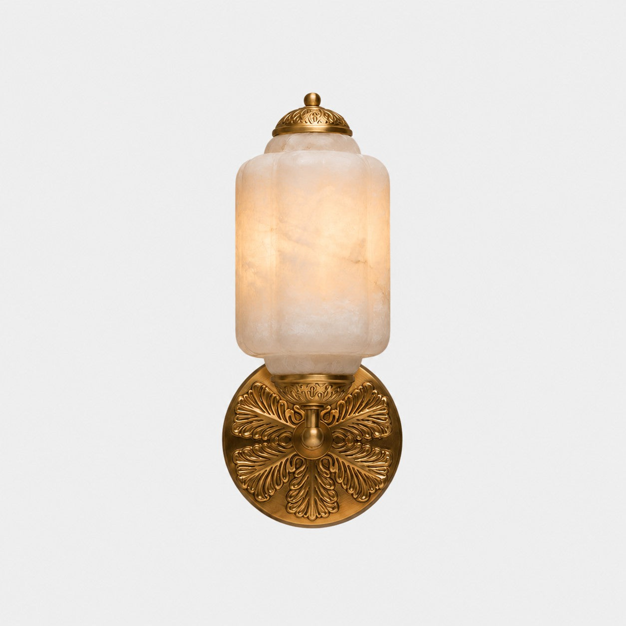 Eloise Scallop Alabaster Wall Sconce