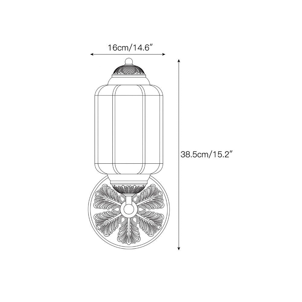 Eloise Scallop Alabaster Wall Sconce