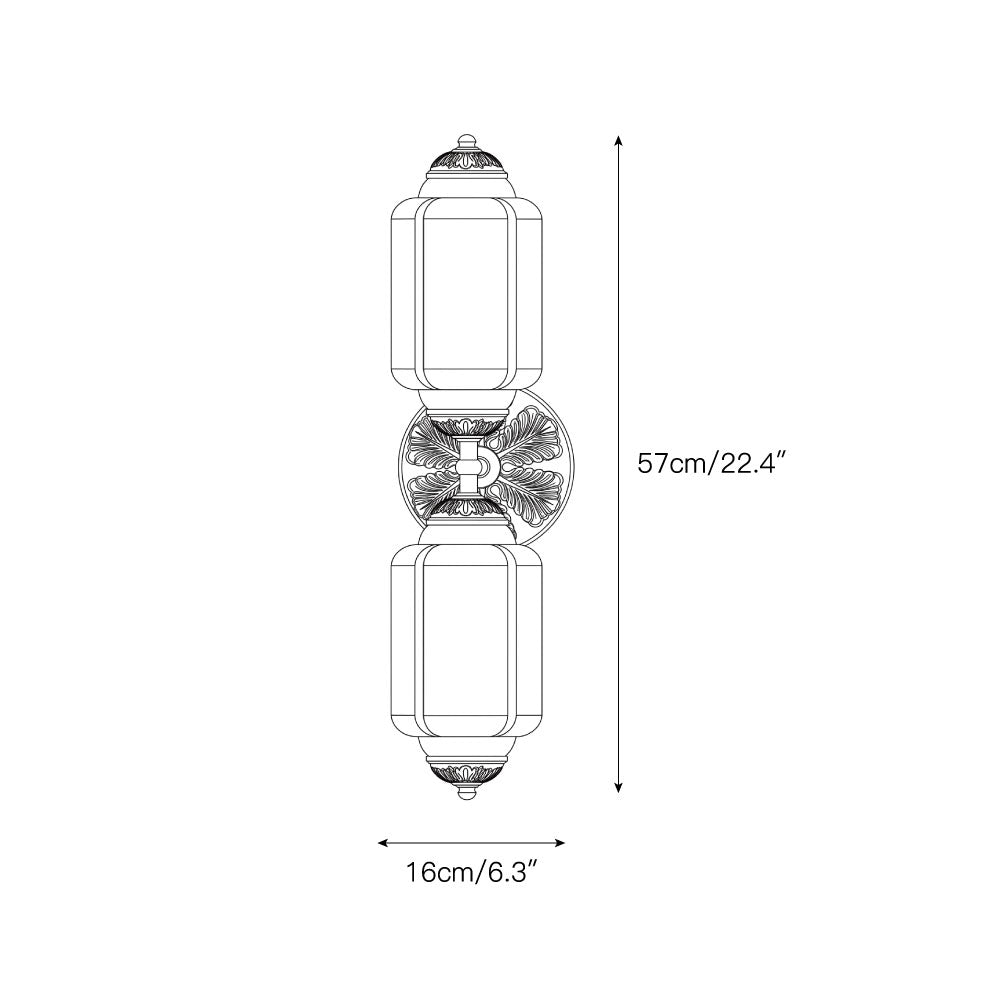 Eloise Scallop Alabaster Wall Sconce