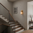 Load image into Gallery viewer, Eloise Scallop Alabaster Wall Sconce
