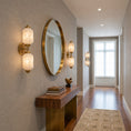 Load image into Gallery viewer, Eloise Scallop Alabaster Wall Sconce
