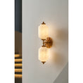 Cargar la imagen en la vista de la galería, Aplique de pared Eloise Scallop Alabaster
