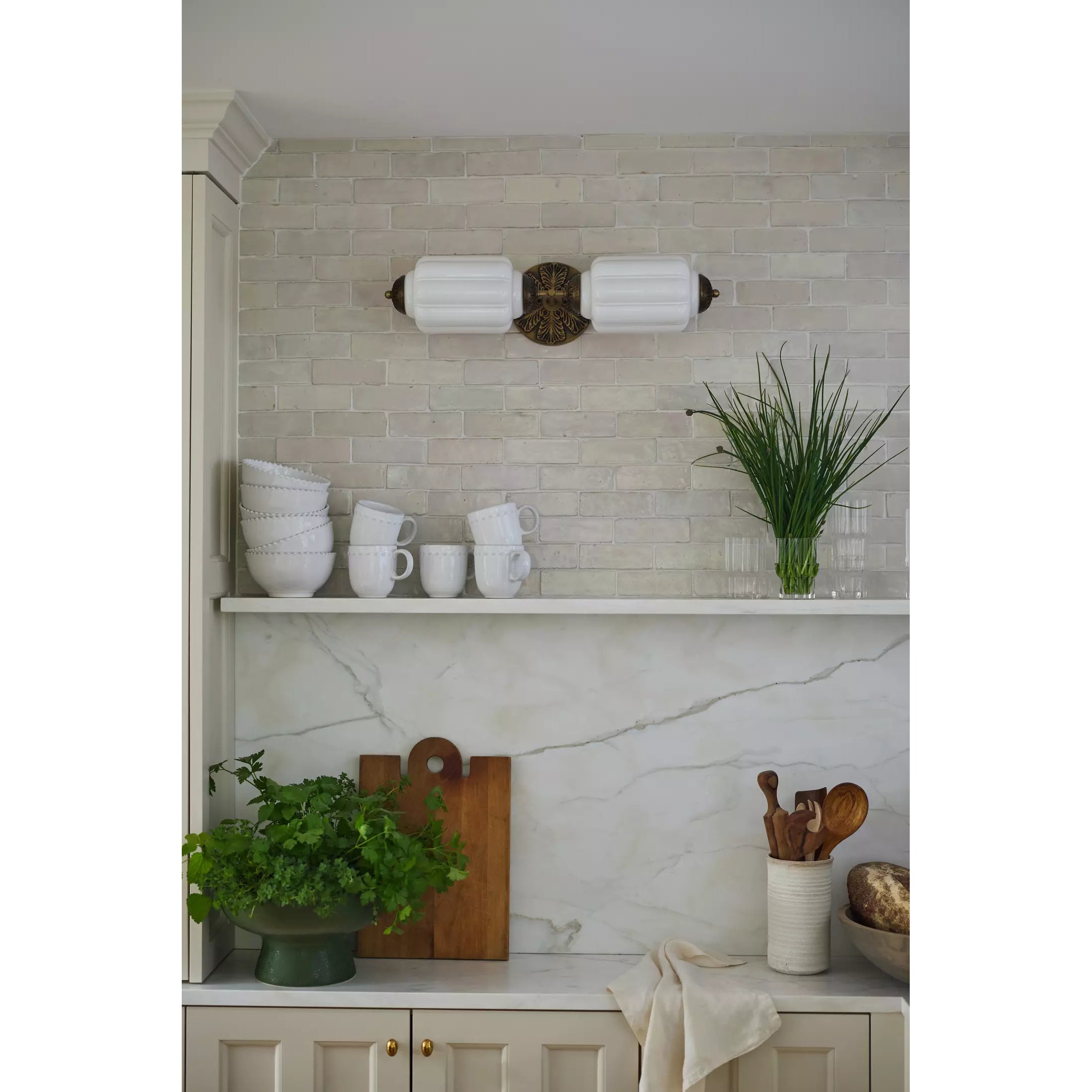 Eloise Scallop Glass Sconce