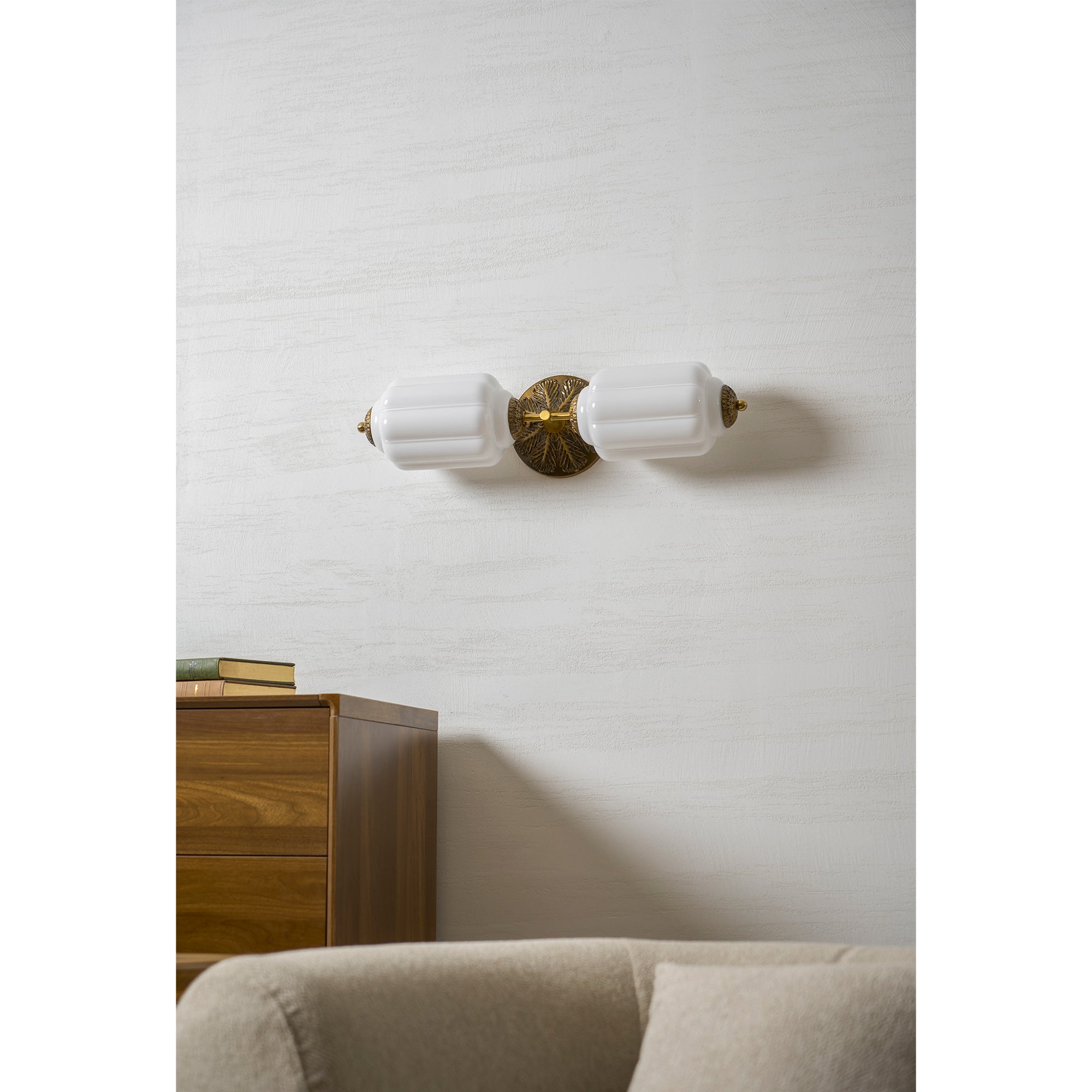 Eloise Scallop Glass Sconce