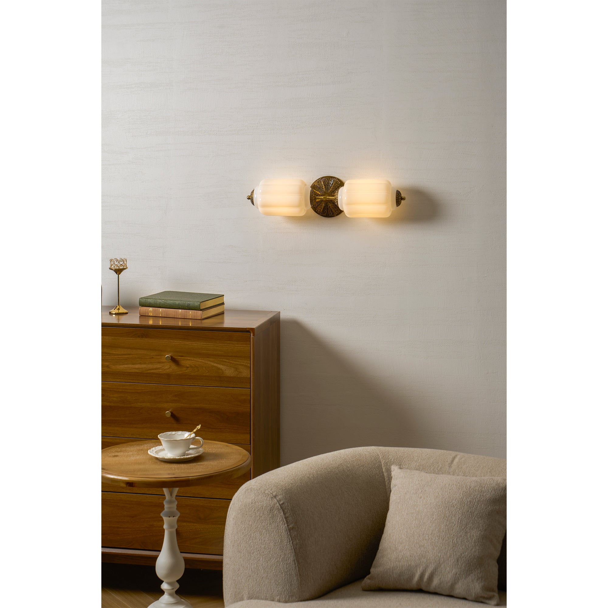 Eloise Scallop Glass Sconce
