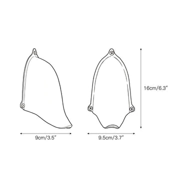 Enoki Wall Lamp – detail 3 — Dimension drawings 1