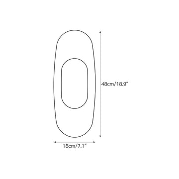 Esculpa Wall Sconce – detail 3 — Dimension drawings 1