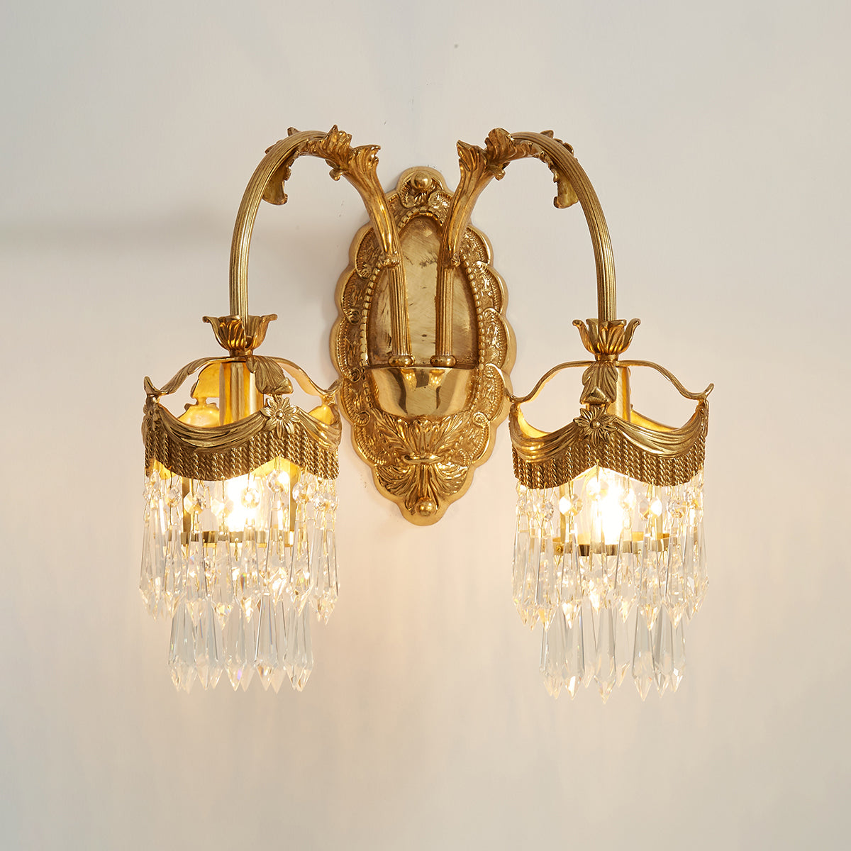 Evangeline Brass Wall Lamp