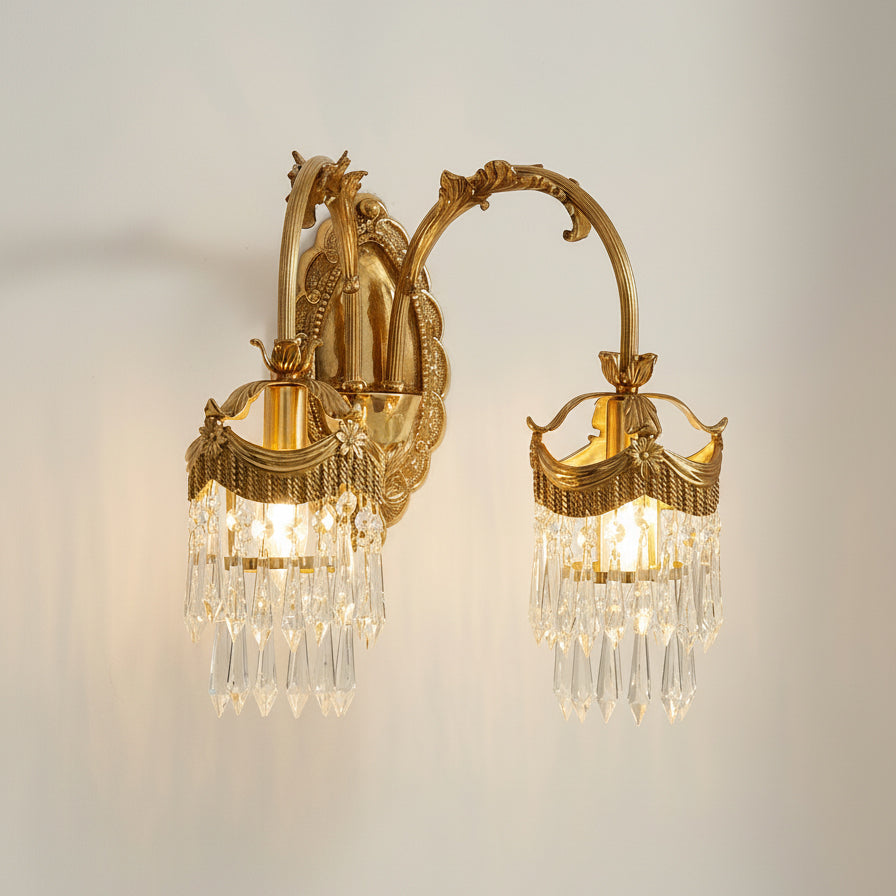 Evangeline Brass Wall Lamp