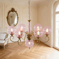 Load image into Gallery viewer, Evelyn Glass Chandelier
