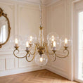 Load image into Gallery viewer, Evelyn Glass Chandelier
