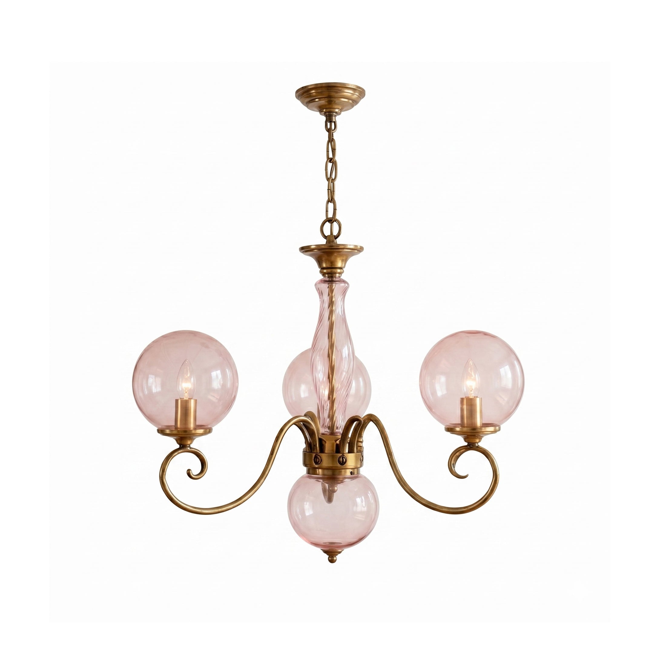 Evelyn Glass Chandelier