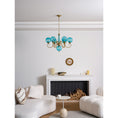Load image into Gallery viewer, Evelyn Glass Chandelier
