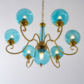 Load image into Gallery viewer, Evelyn Glass Chandelier
