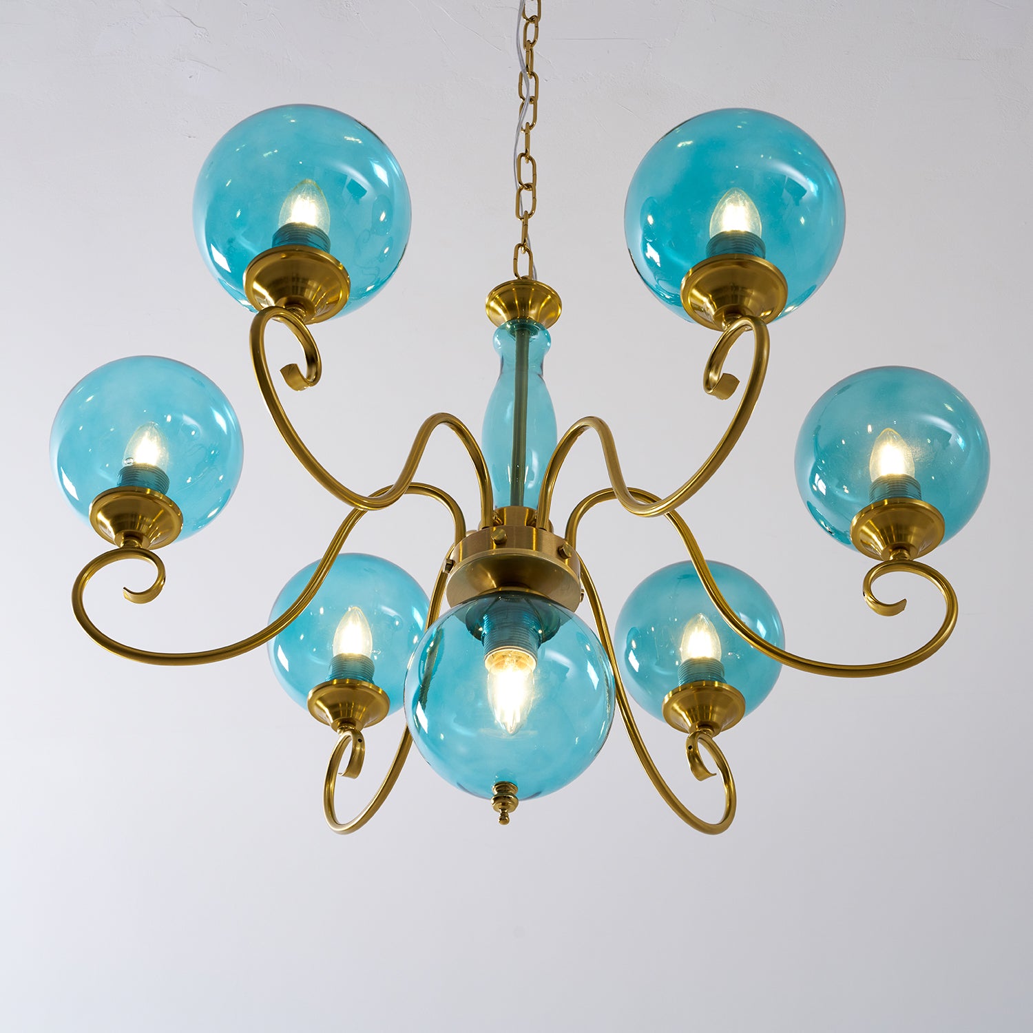 Evelyn Glass Chandelier