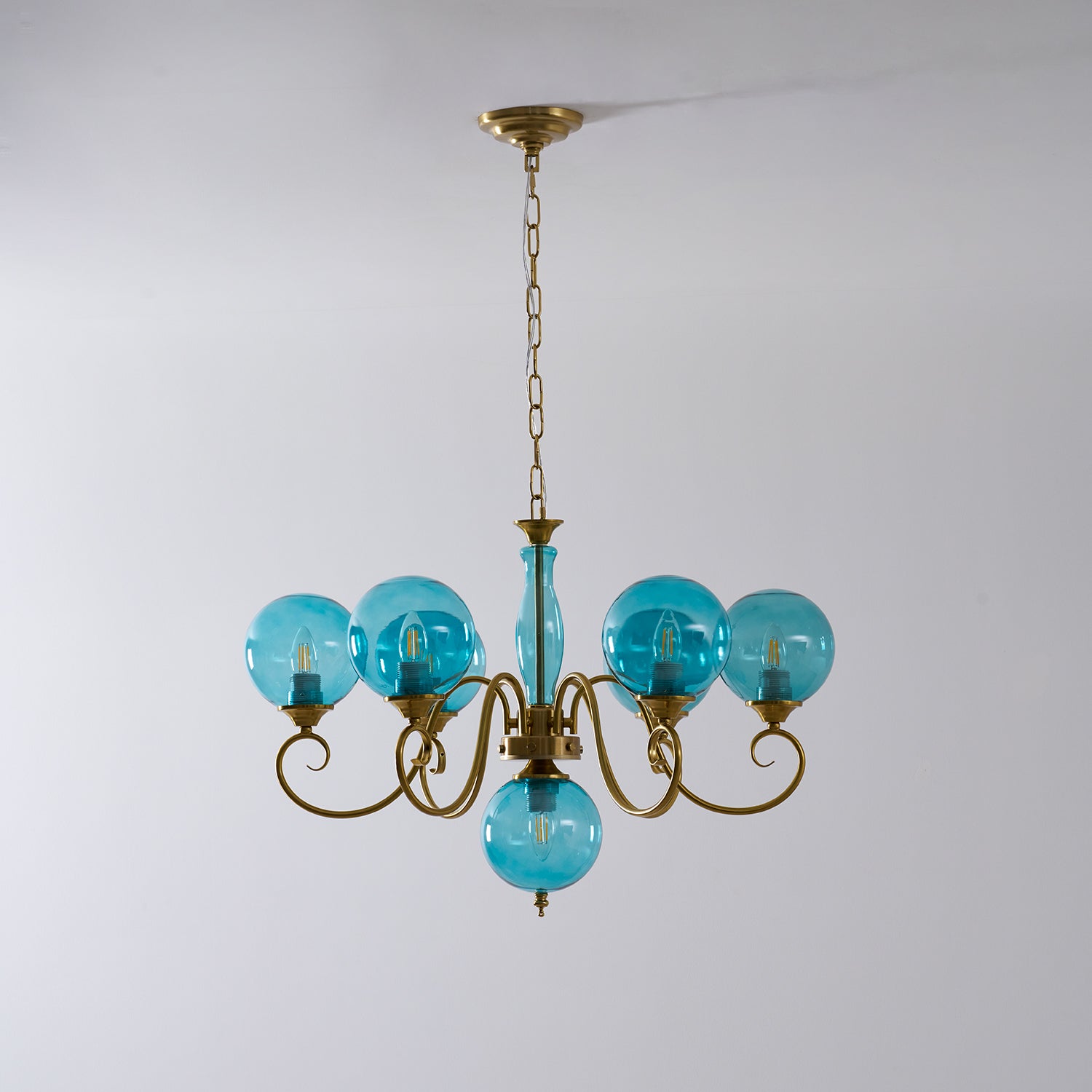 Evelyn Glass Chandelier