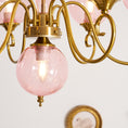 Load image into Gallery viewer, Evelyn Glass Chandelier

