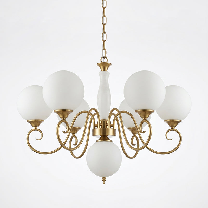 Evelyn Glass Chandelier