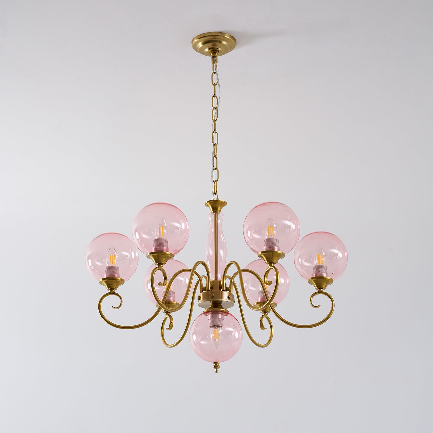 Evelyn Glass Chandelier