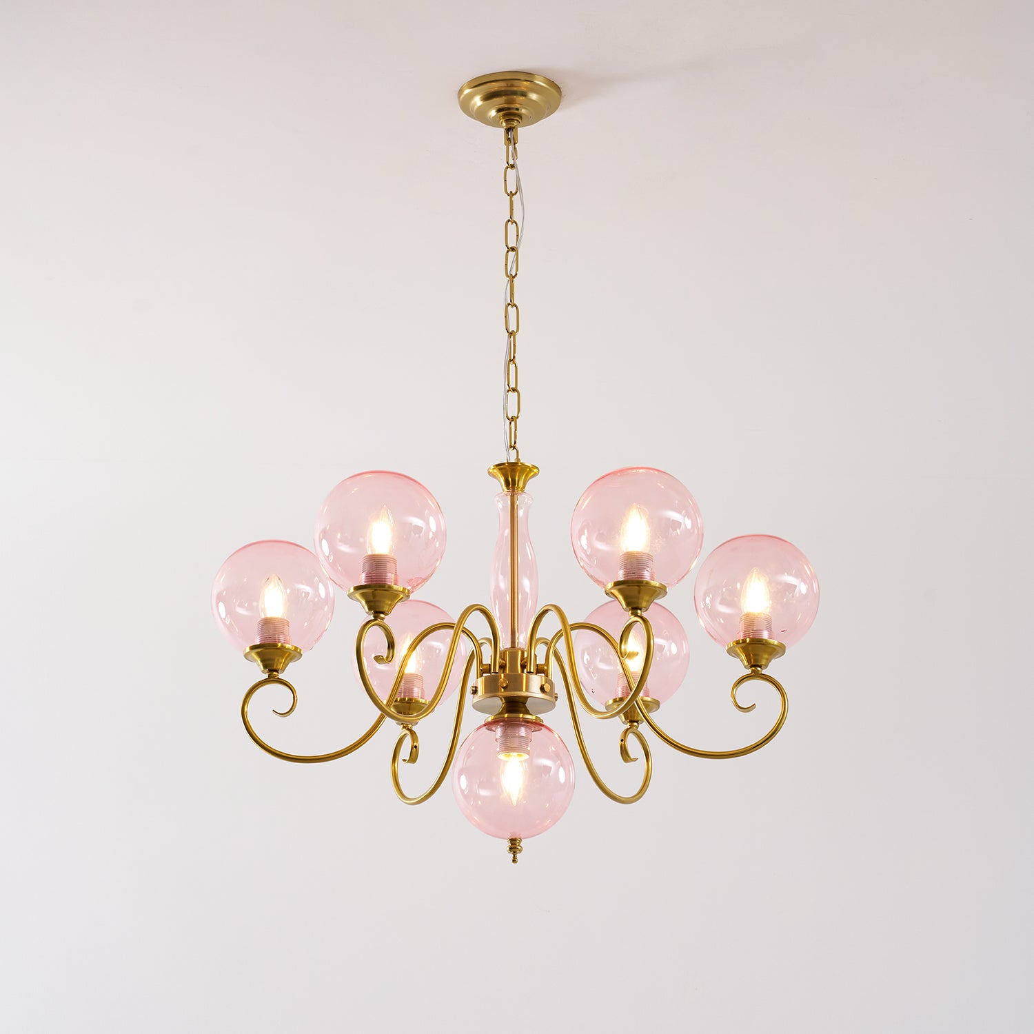 Evelyn Glass Chandelier