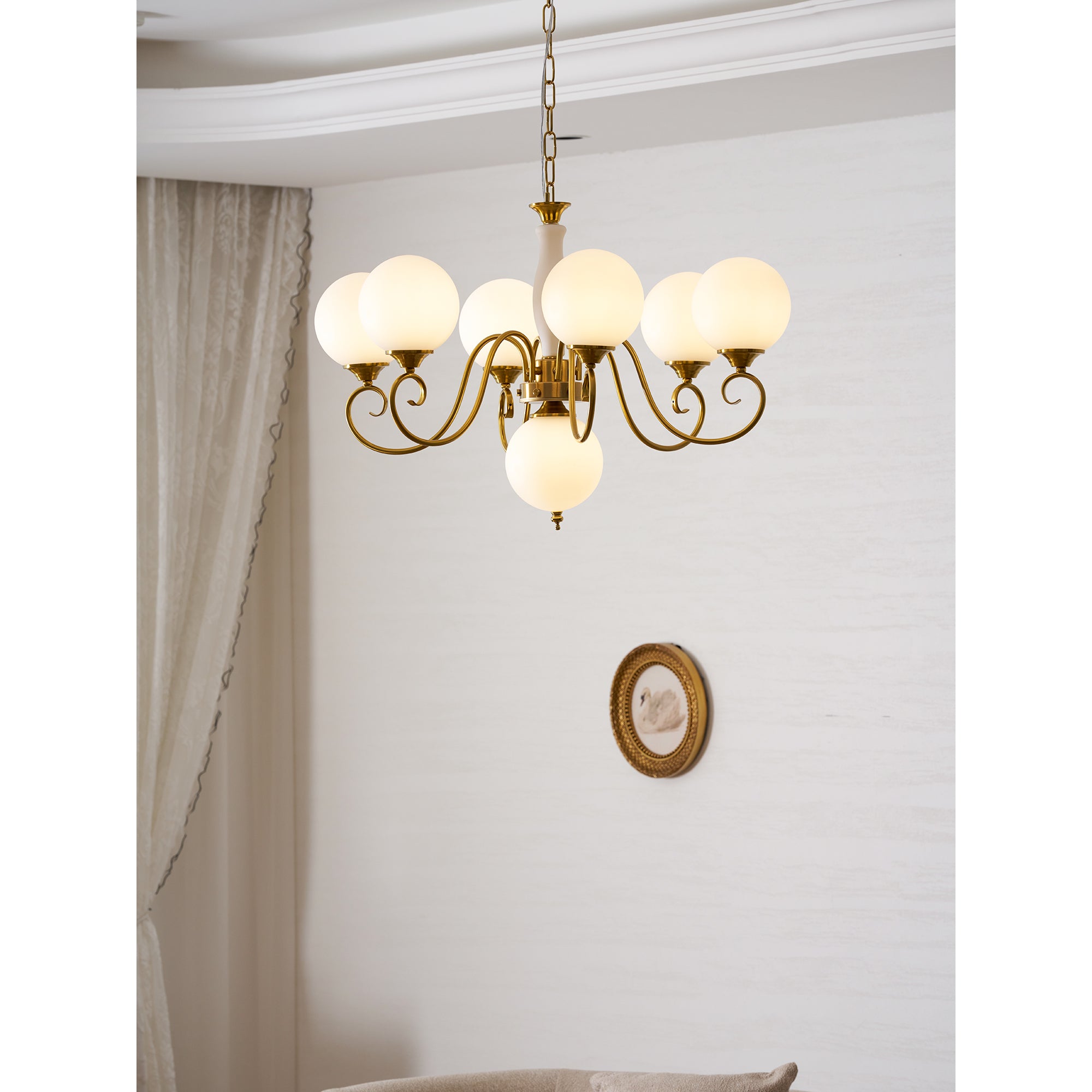 Evelyn Glass Chandelier