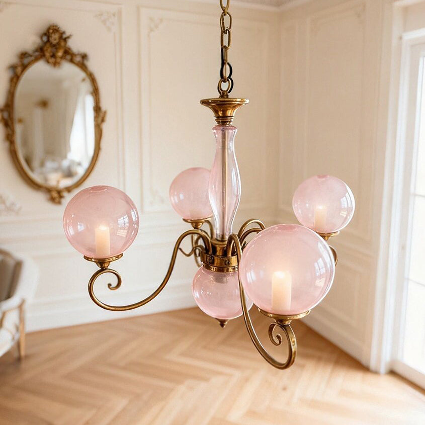 Evelyn Glass Chandelier