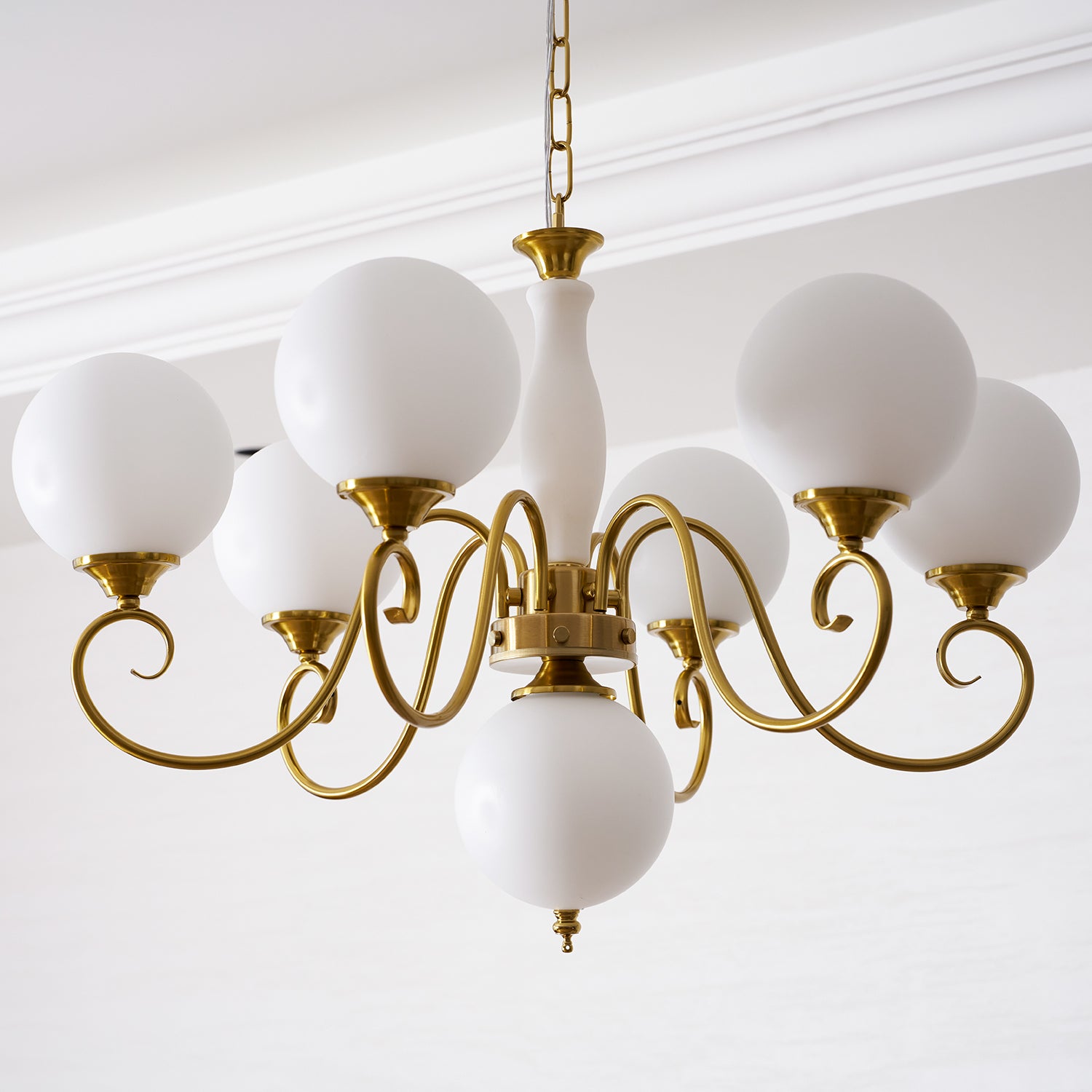 Evelyn Glass Chandelier