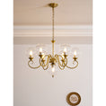 Load image into Gallery viewer, Evelyn Glass Chandelier
