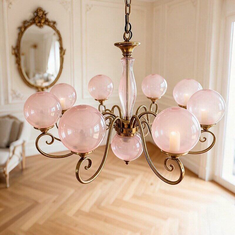 Evelyn Glass Chandelier