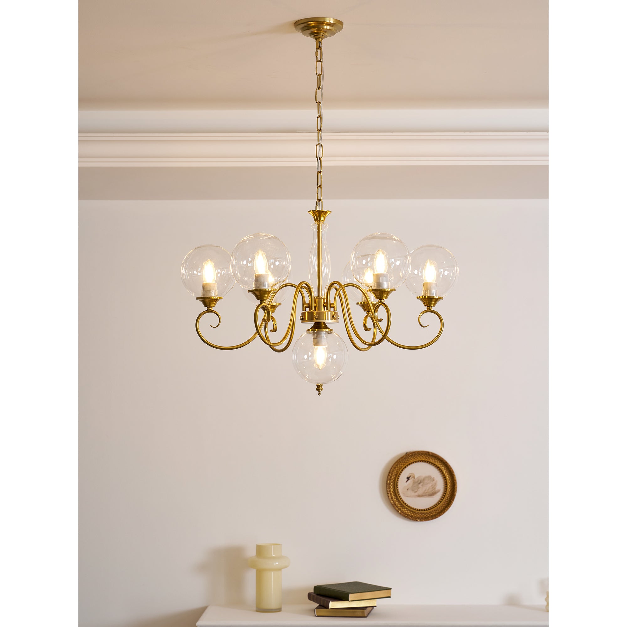 Evelyn Glass Chandelier