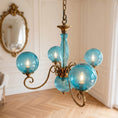 Load image into Gallery viewer, Evelyn Glass Chandelier
