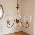 Load image into Gallery viewer, Evelyn Glass Chandelier
