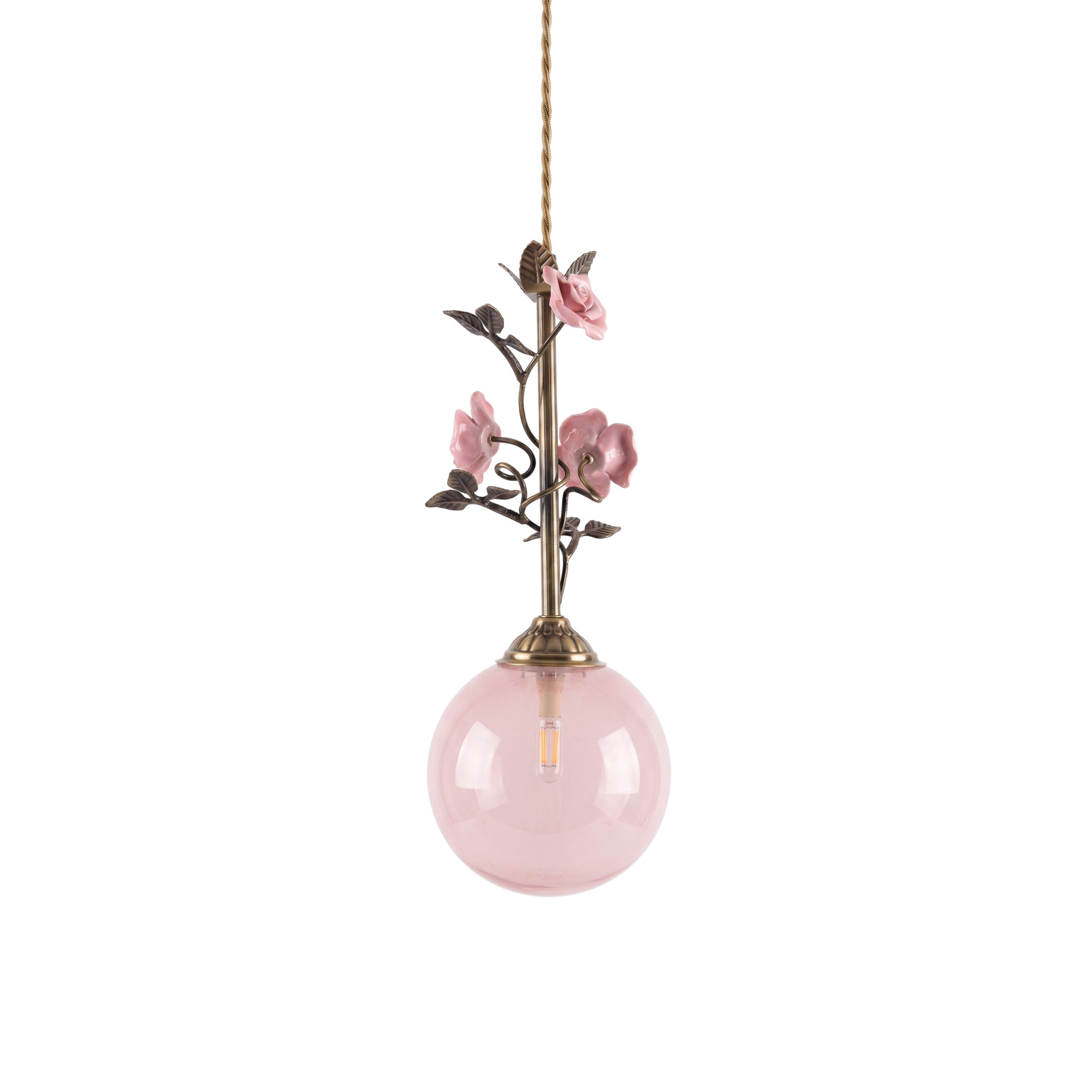 Evelyn Glass Pendant Lamp