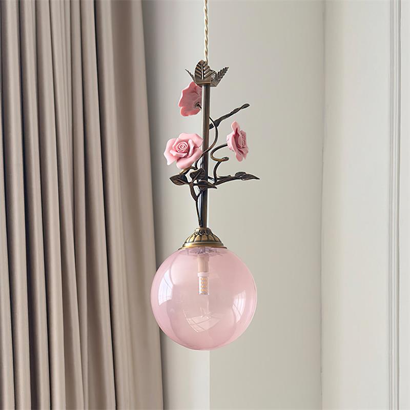 Evelyn Glass Pendant Lamp