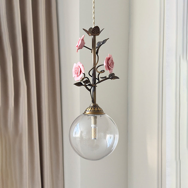 Evelyn Glass Pendant Lamp