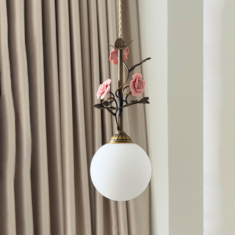 Evelyn Glass Pendant Lamp