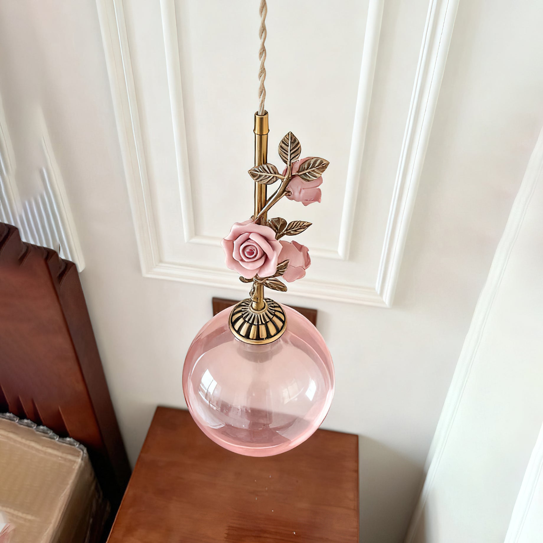 Evelyn Glass Pendant Lamp