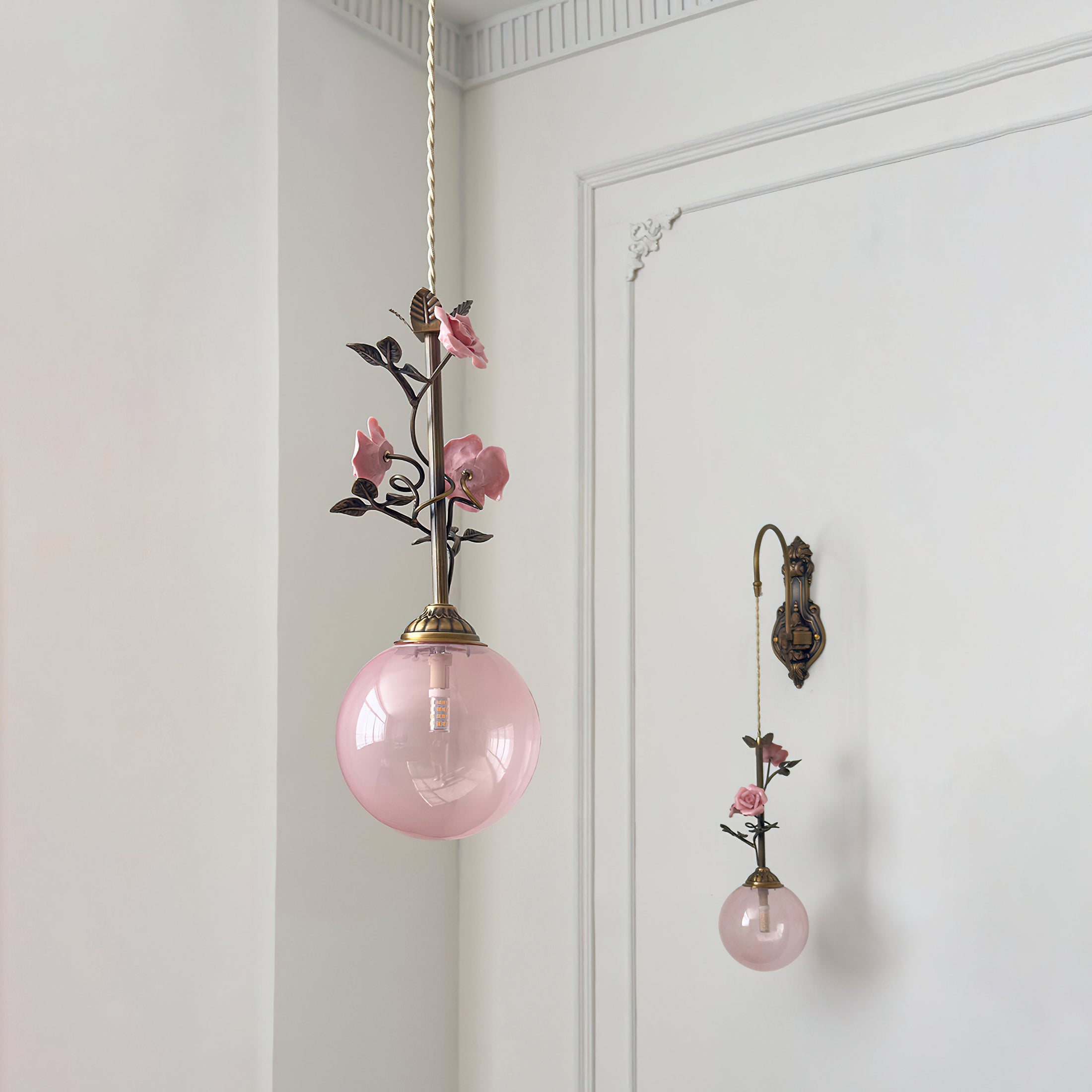 Evelyn Glass Pendant Lamp