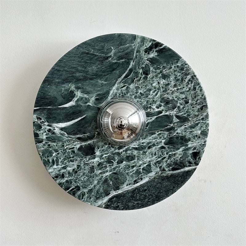 Green Calacatta Marble Sconce