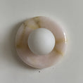Load image into Gallery viewer, Orli Pink Onyx Wall Sconce
