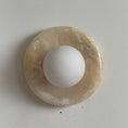 Load image into Gallery viewer, Orli Pink Onyx Wall Sconce
