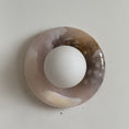 Load image into Gallery viewer, Orli Pink Onyx Wall Sconce
