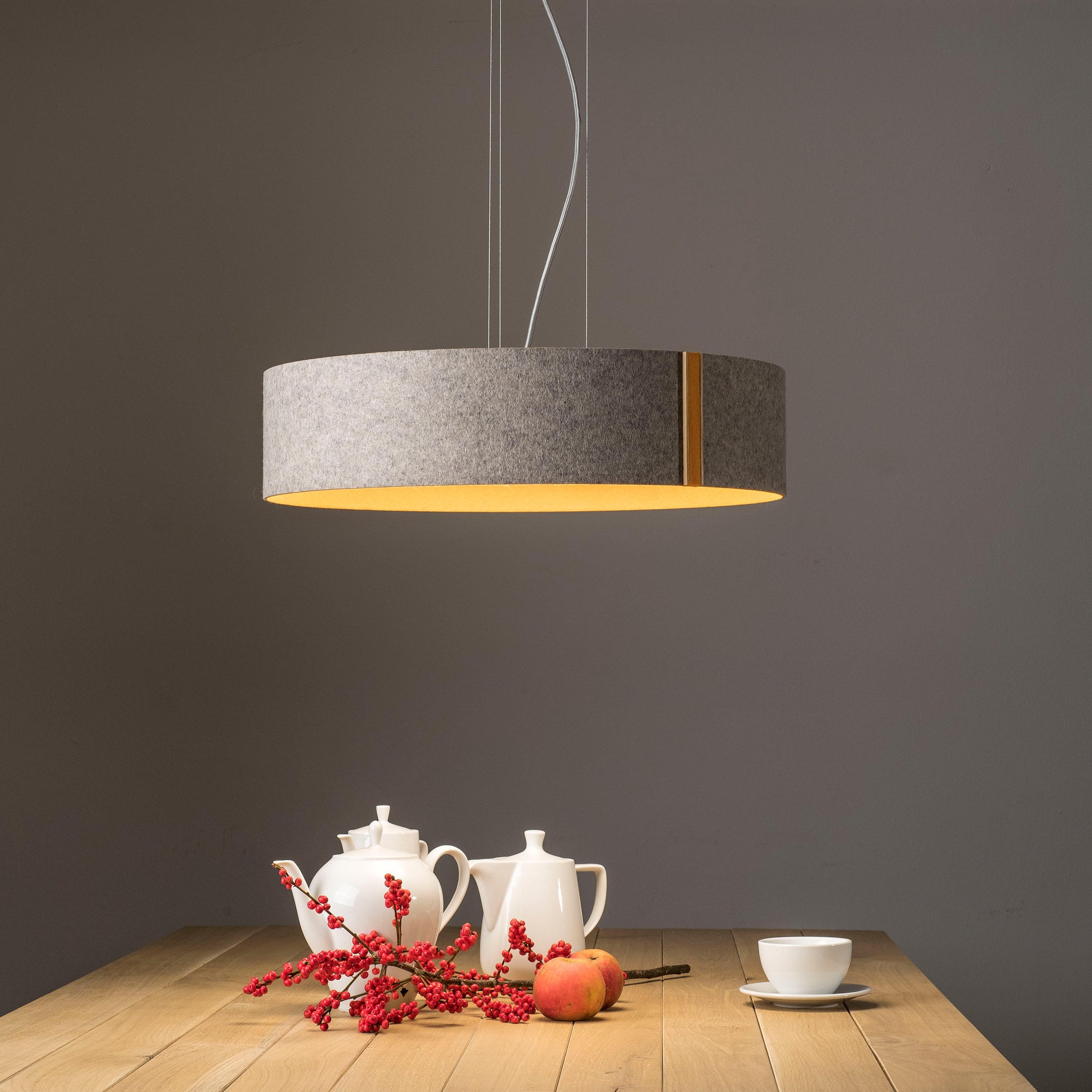 Felt Pendant Light