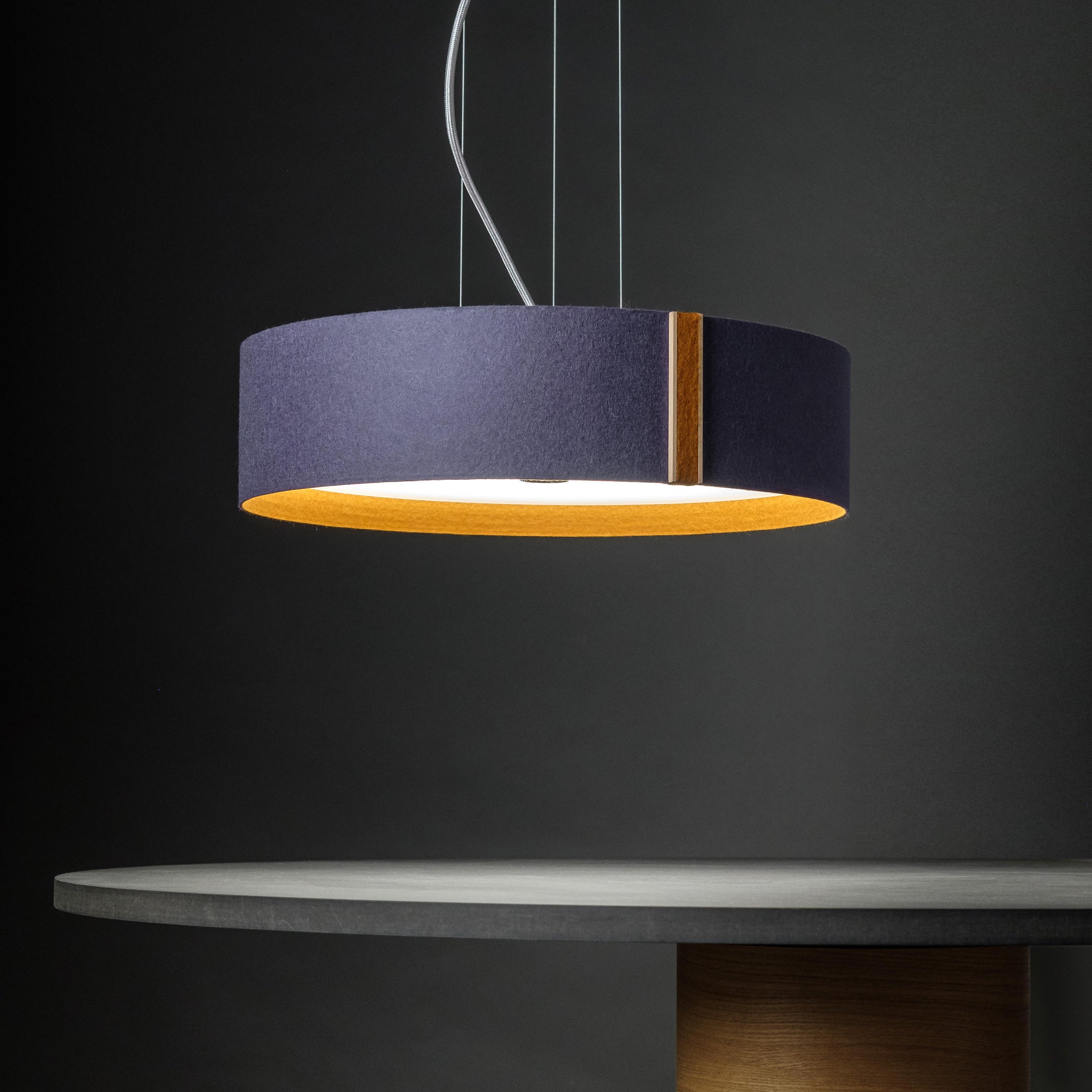 Felt Pendant Light