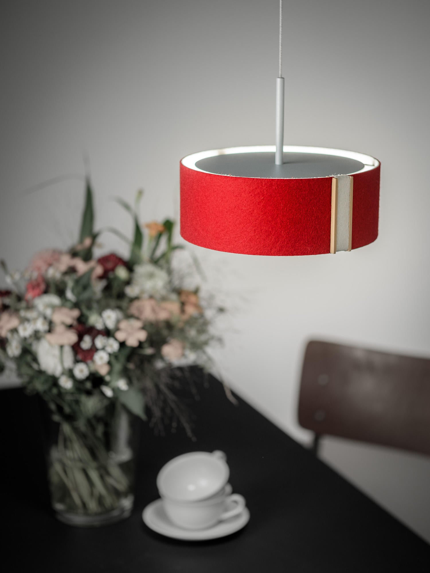 Felt Pendant Light