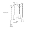 Load image into Gallery viewer, Figure Spanish Chain Alabaster Chandelier
