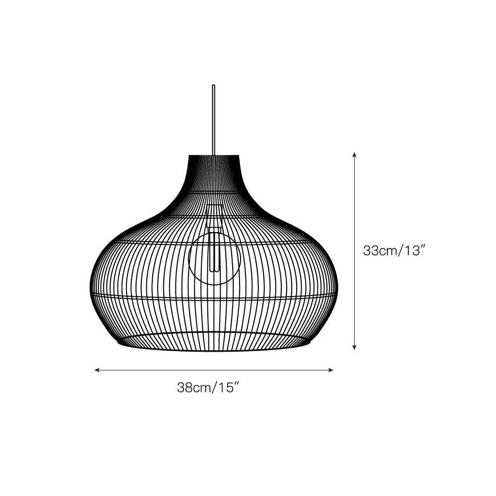Fijia Rattan Pendant Lamp